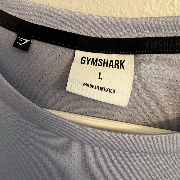 Gymshark Men's violet Short Sleeve Tee - Picture 3 of 4